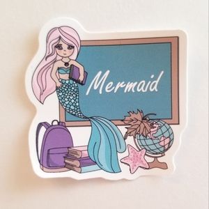 10/$10 Mermaid School Sticker